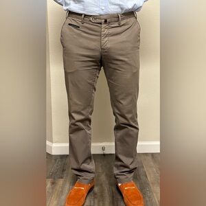 PT01 Brown Chino Trousers
